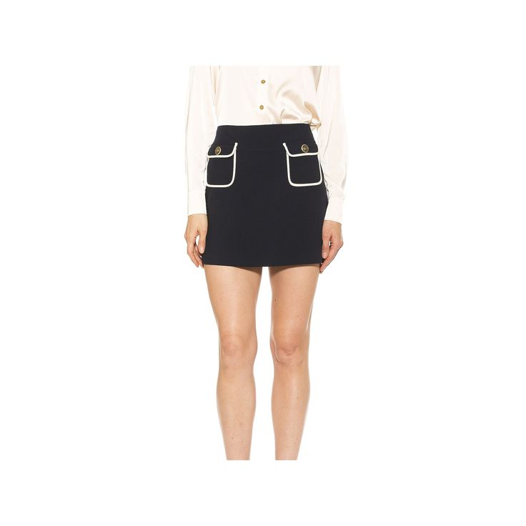 Impressive style is yours with this women's mini skirt from ALEXIA ADMOR. Click on this WOMEN'S GUIDE to find the perfect fit and more! Impressive style is yours with this women's mini skirt from ALEXIA ADMOR. Click on this WOMEN'S GUIDE to find the perfect fit and more! FEATURES A-line silhouette 2 front pockets 4-point hem Hook-and-eye closure, Zipper back Fully linedFIT & SIZING Fits true to size 13 1/2-in. length Mini length hits at the thigh High rise sits below the natural waistlineFABRIC Alexia Admor, Thigh High, Thigh Highs, Size 13, Polyester Spandex, Front Pocket, Fabric Care, Gender Female, Plus Size Outfits