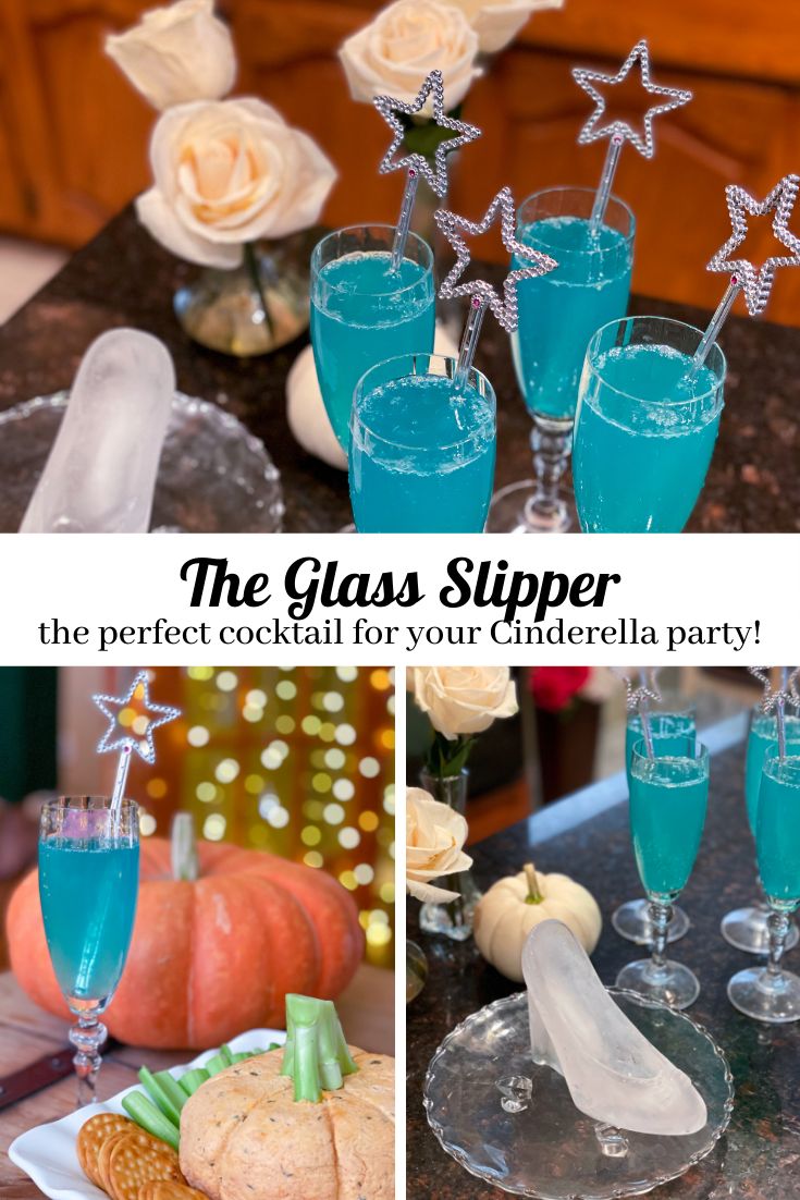 the glass slipper is perfect cocktail for your cinderella party