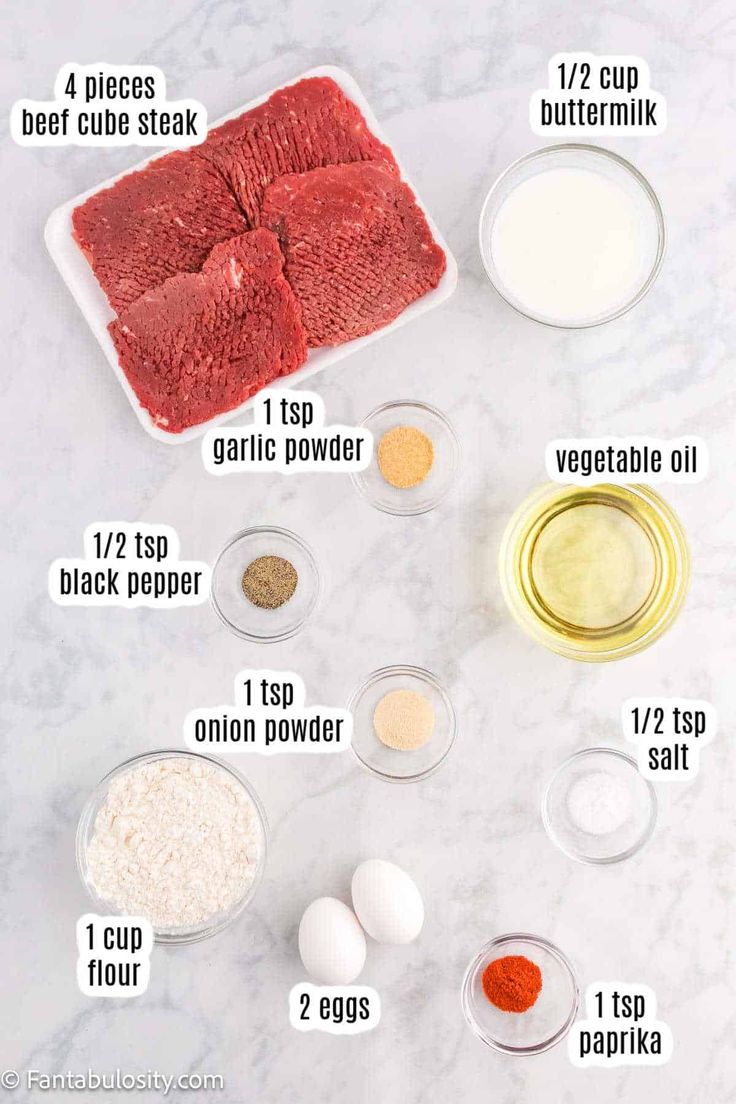 the ingredients to make this meatloaf recipe are shown