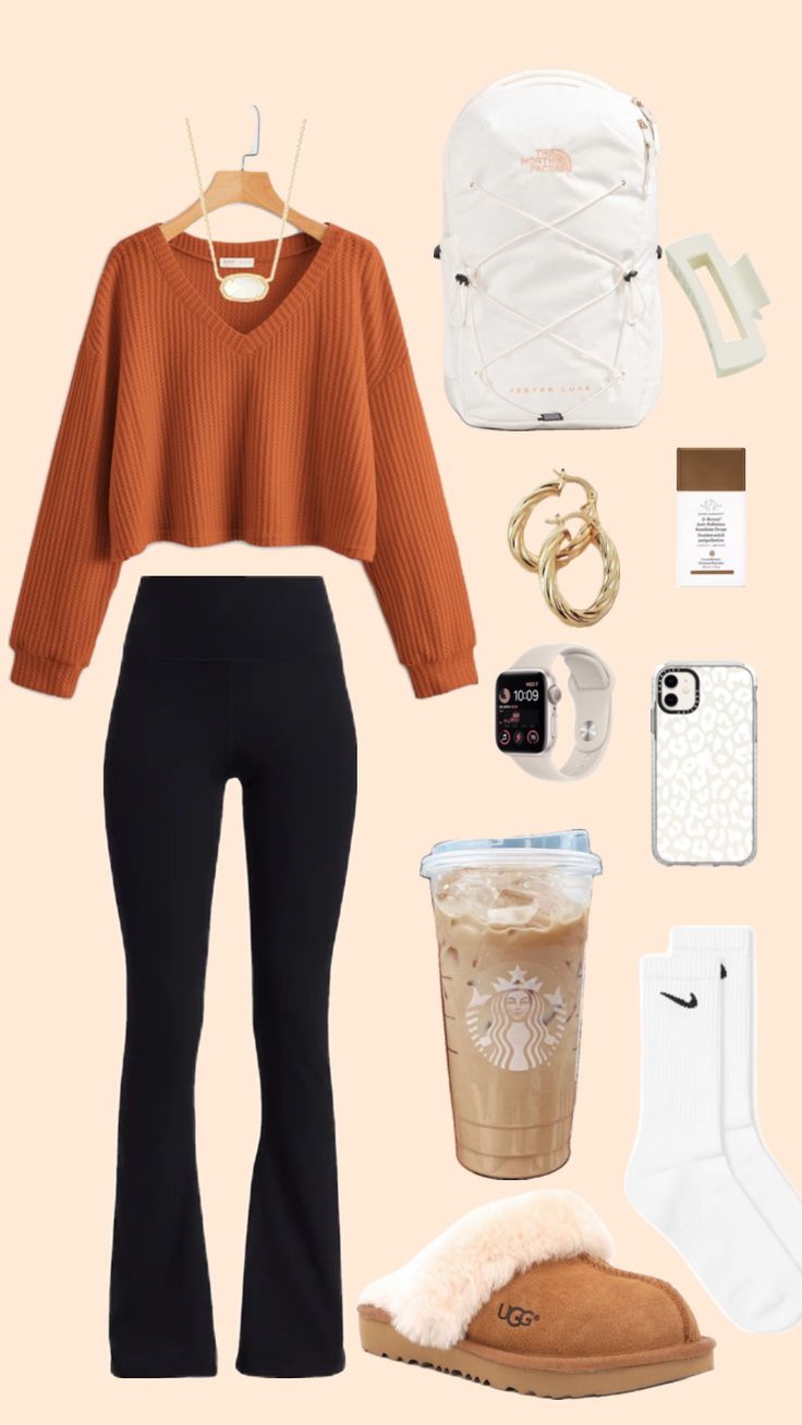 #fall #preppy #preppyfit #outfitinspo Preppy Fall Outfits, Winter Fashion Outfits Casual, Preppy Fall, Casual Preppy Outfits, Cute Lazy Day Outfits, Trendy Outfits For Teens, Cute Outfits For School, Fashionable Outfits, Cute Preppy Outfits