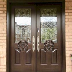 Double Entry Doors - Amberwood Doors Inc. Double Front Entry Doors Lowe's, Amberwood Doors, Mahogany Double Doors Front Entry, Wooden Double Doors Direct Doors, Carved Double Front Door, Wooden Double Door Entrance Us Door & More Inc, Custom Entry Doors, Front Door Design Wood, Iron Front Door