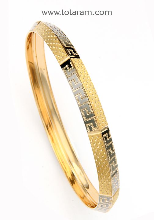 White Gold Kada For Men, Gold Kada For Men Indian, Gents Kada In Gold, Mens Gold Bangle, Gents Kada, Punjabi Kada, Big Earrings Gold, Man Gold Bracelet Design, Gold Kada