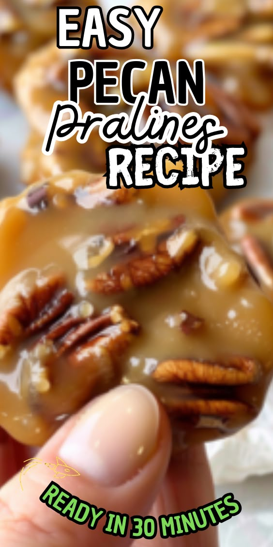 Easy Pecan Pralines Recipe Texas Pecan Pralines, Mexican Pralines Recipe, Praline Pecan Clusters, Homemade Pecan Pralines, How To Make Pecan Candy, No Bake Cranberry Pecan Pralines, Keto Pecan Pralines, Sea Salted Praline Pecan Clusters, Cashew Praline Recipe