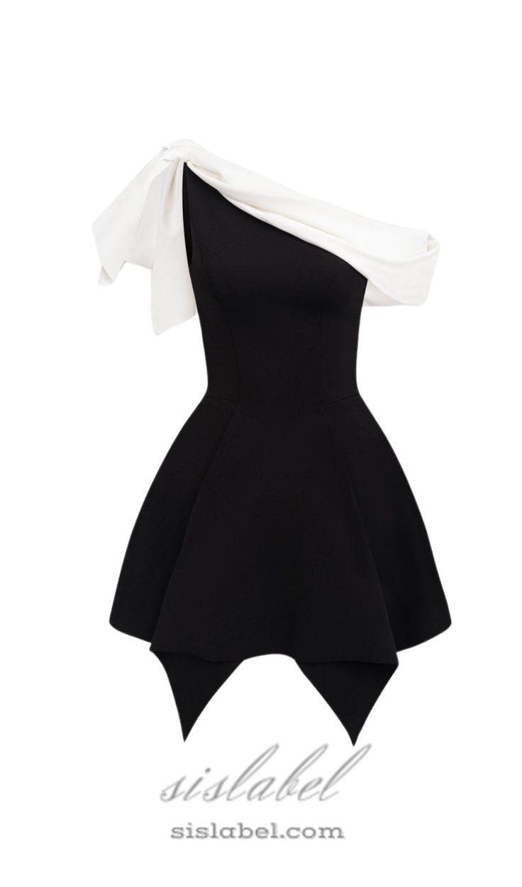 This stunning one-shoulder mini dress in classic black will make you stand out at any event. The unique bow detail adds a touch of elegance while the lightweight, breathable fabric ensures comfort all night long. Be the center of attention in this modern and sophisticated dress. - Two-tone- One-shoulder- Fitted waist- Flare mini length- Back zip fastening - Premium Poly- Stretchability/Elasticity: High (Similar to Spandex) Colour may vary due to lighting on images. The product images (without model) are closest to the true colour of the product. Item runs true to size chart and is cut to suit our size chart. Please refer to our size chart for the best fit. Do not size up or down. Dress Without Shoulders, Unique Bows, Center Of Attention, Sophisticated Dress, Product Images, Bow Detail, True Colors, Classic Black, Breathable Fabric