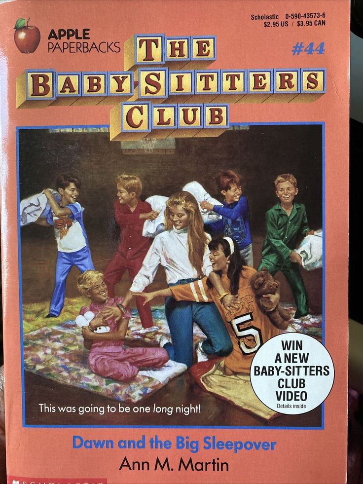 the babysitters club book is on display