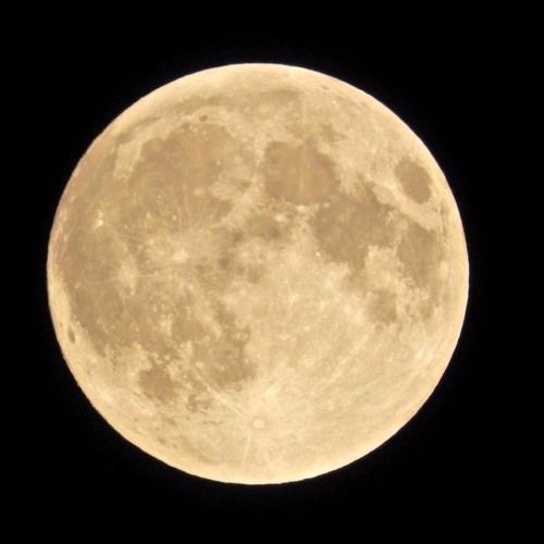 the full moon is seen in the dark sky