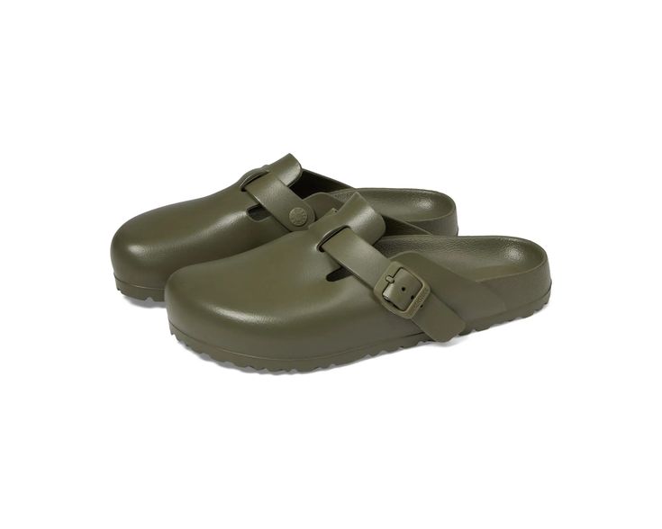 Women's Birkenstock Boston EVA | Zappos.com Waterproof Functional Clogs For Sports, Sporty Slip-resistant Clogs For Outdoor Activities, Spring Sports Clogs With Round Toe, Durable Sports Clogs With Round Toe, Waterproof Synthetic Clogs, Durable Sports Clogs, Waterproof Functional Synthetic Clogs, Spring Sports Clogs With Synthetic Material, Sporty Slip-resistant Clogs For Summer