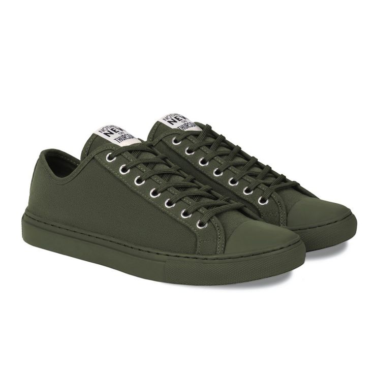 Women's Forest Low Top Sneaker - Nothing New® x Thursday Boots Shoes High Tops, Olive Shoes, Thursday Boots, Nothing New, The Right Stuff, Black High Tops, New Sneakers, Athletic Sneakers, Chuck Taylor Sneakers