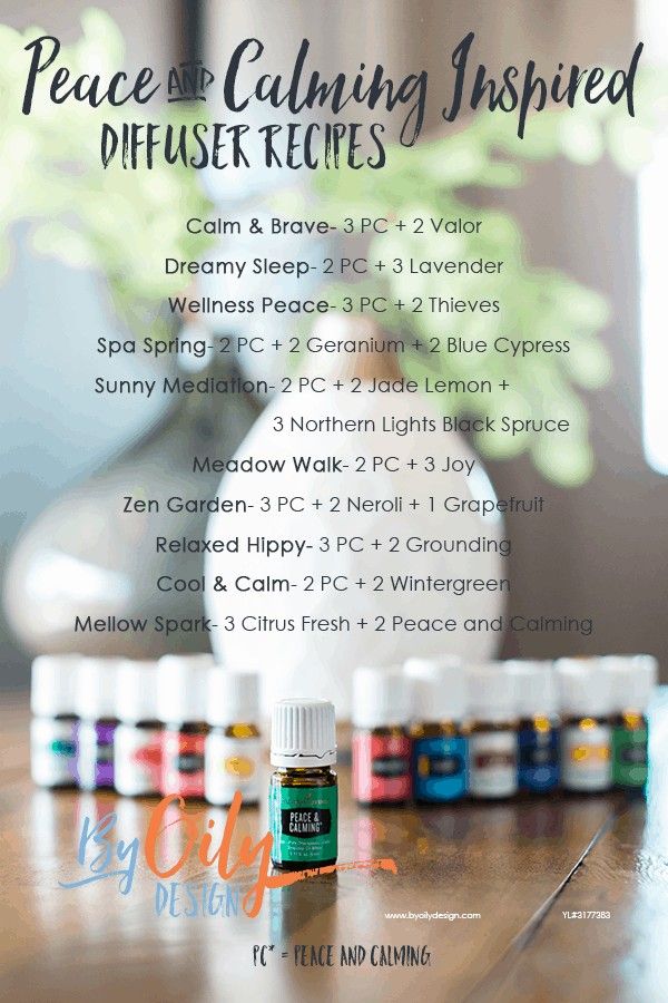 Peace And Calming, Young Living Oils Recipes, Living Oils Recipes, Essential Oil Diffuser Blends Recipes, Young Living Essential Oils Recipes, Yl Oils, Essential Oil Diffuser Recipes, Oil Diffuser Recipes, Yl Essential Oils