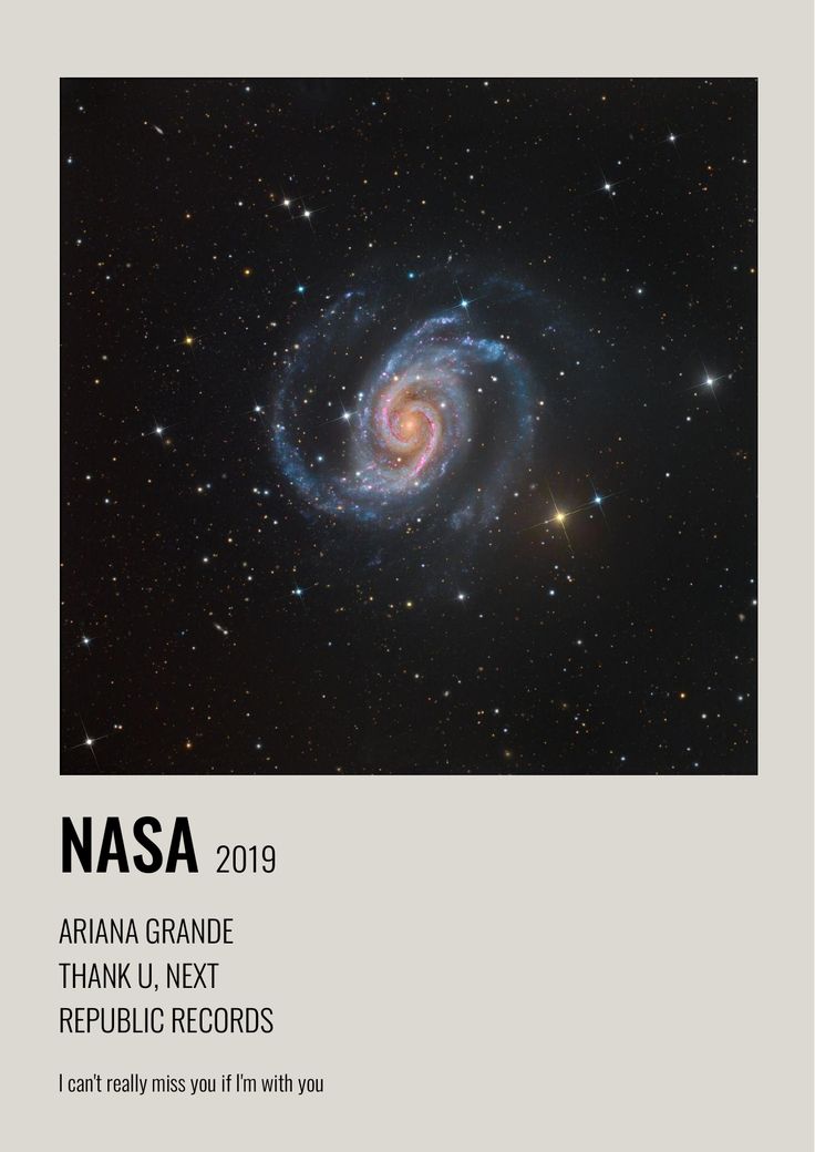 the cover of nasa's annual issue, featuring an image of a spiral galaxy