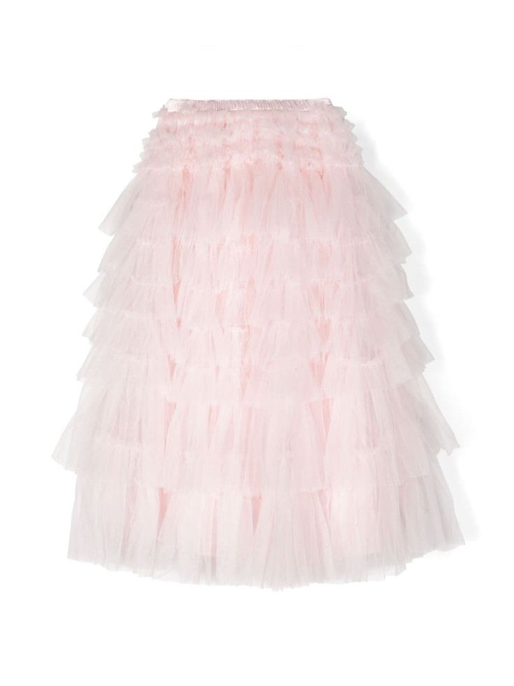 light pink tulle netting ruffled trim elasticated waistband tiered skirt full lining White Tutu Skirt, Balloon Skirt, White Tutu, Pink Tutu, Pink Balloons, Pink Tulle, Layered Skirt, Tutu Skirt, Tier Skirt