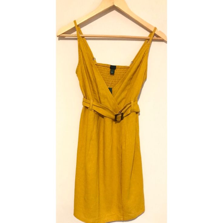 Wild Fable Mustard Dress Wheat/Tarragon Nwt. Xs 31” Long Armpit To Armpit 13” Across Waist 12 1/2” Across Fitted Yellow Belted Dress, Mustard Sleeveless Dress For Brunch, Sleeveless Mustard Dress For Brunch, Yellow Fitted Sundress For Daywear, Sleeveless Mustard Dresses For Brunch, Fitted Yellow Sundress For Daywear, Sleeveless Mustard Mini Dress For Day Out, Fitted Mustard Sundress, Mustard Fitted Casual Sundress