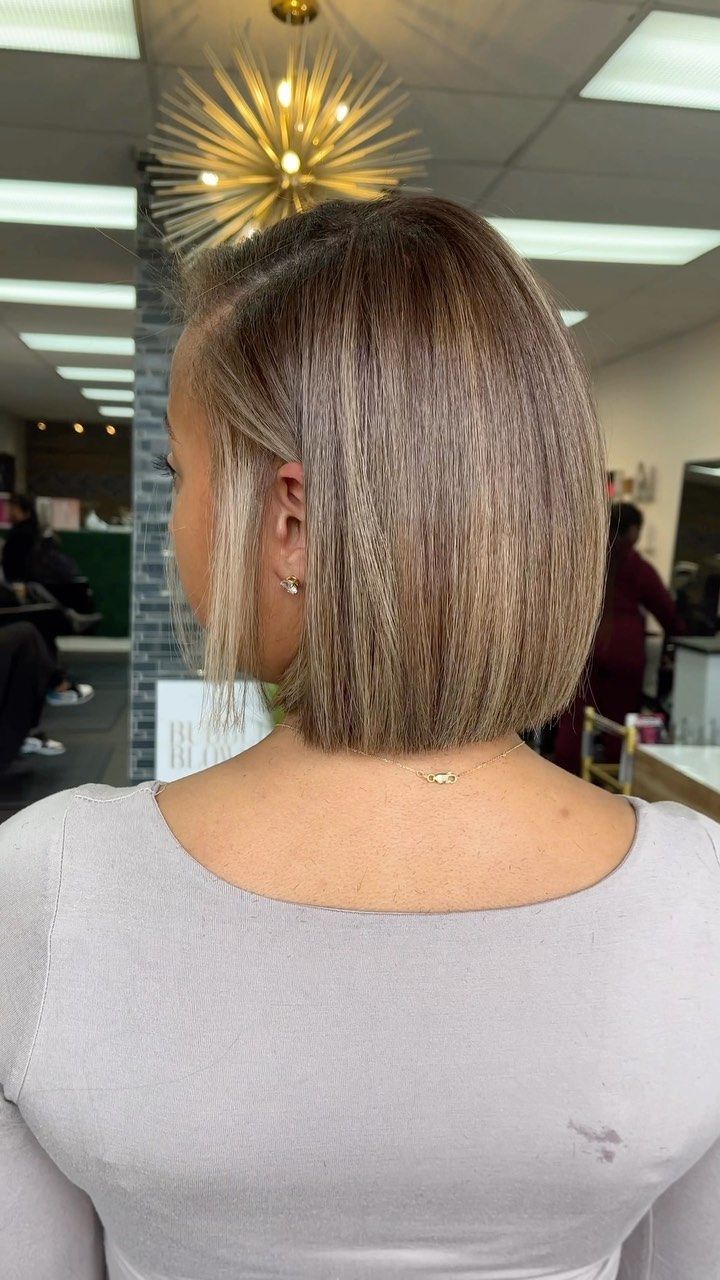 Mrs. Waller on Instagram: “Bobs and blondes…a couple that will always stay together! Y’all peep the versatility of her cut and color? So beautiful! 😍 which finish…” Mushroom Brown Hair Color Black Women, Blond Hilights On Brown Hair, Natural Bob Cut Black Women With Color, Blonde Highlights Bob Black Women, Styled Bob Hair Ideas, Blonde Relaxed Hair, Blonde Bob Natural Hair, Blonde Bob Black Women Natural Hair, Balayage Bob Black Women