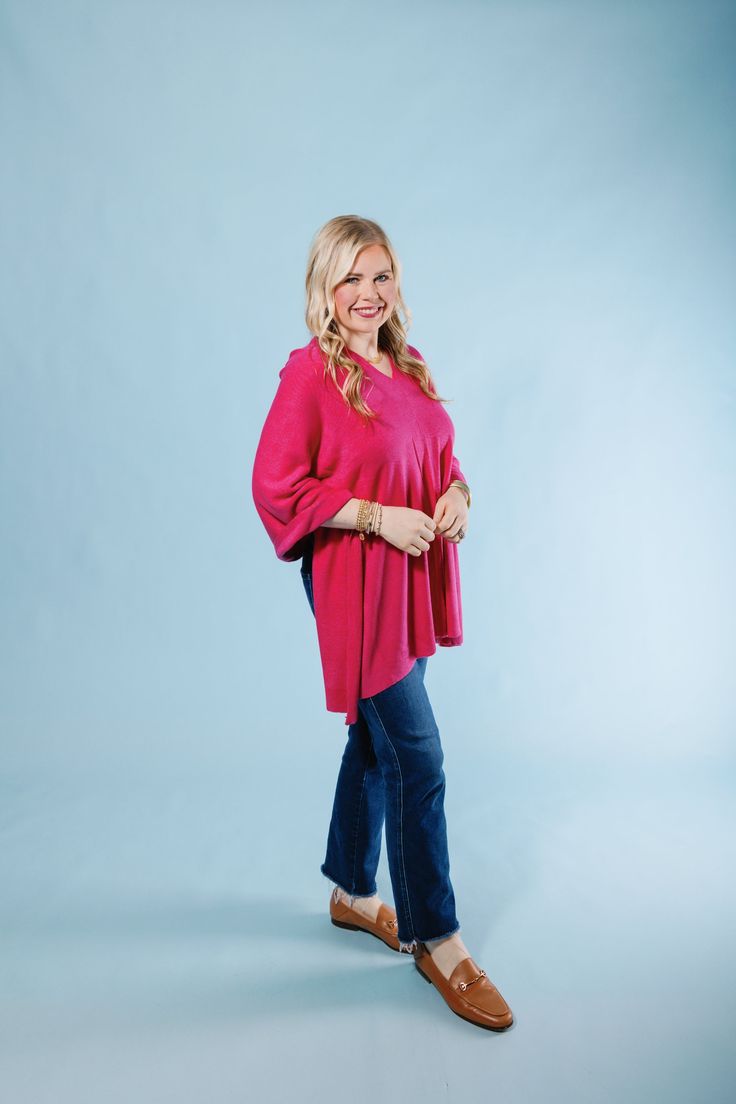 Our Lightweight Poncho is the perfect addition to any wardrobe. It's made of soft, lightweight fabric perfect for layering. It can be worn year-round and is a must-have for work, travel, or on-the-go. This versatile poncho can be worn multiple ways including a scarf, poncho, cape and more. Pair with our Embrace Fashion Fasteners to create a unique look. Scarf Poncho, Poncho Cape, Swimwear Outfit, Work Travel, Sneaker Heels, Outerwear Sweater, Jean Skirt, Swimwear Accessories, Handbag Accessories