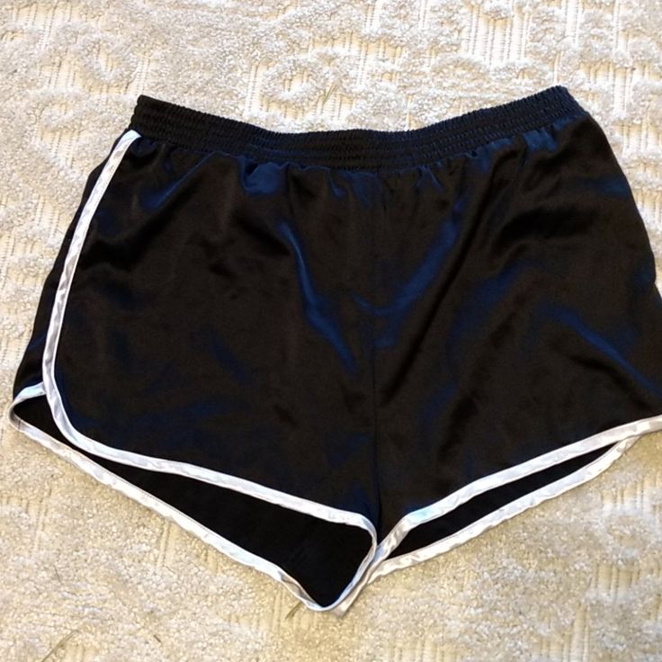 Xxl, Wild Fable, Silky Materal, Short Shorts, Never Worn, In Perfect Brand New Condition Sporty Black Pajama Shorts, Black Sporty Pajama Shorts With Elastic Waistband, Sporty Black Pajama Shorts With Elastic Waistband, Black Leisure Pajama Shorts, Black Casual Pajama Shorts, Black Casual Pajama Shorts For Leisure, Fame Dr, Style Shorts, Wardrobe Ideas