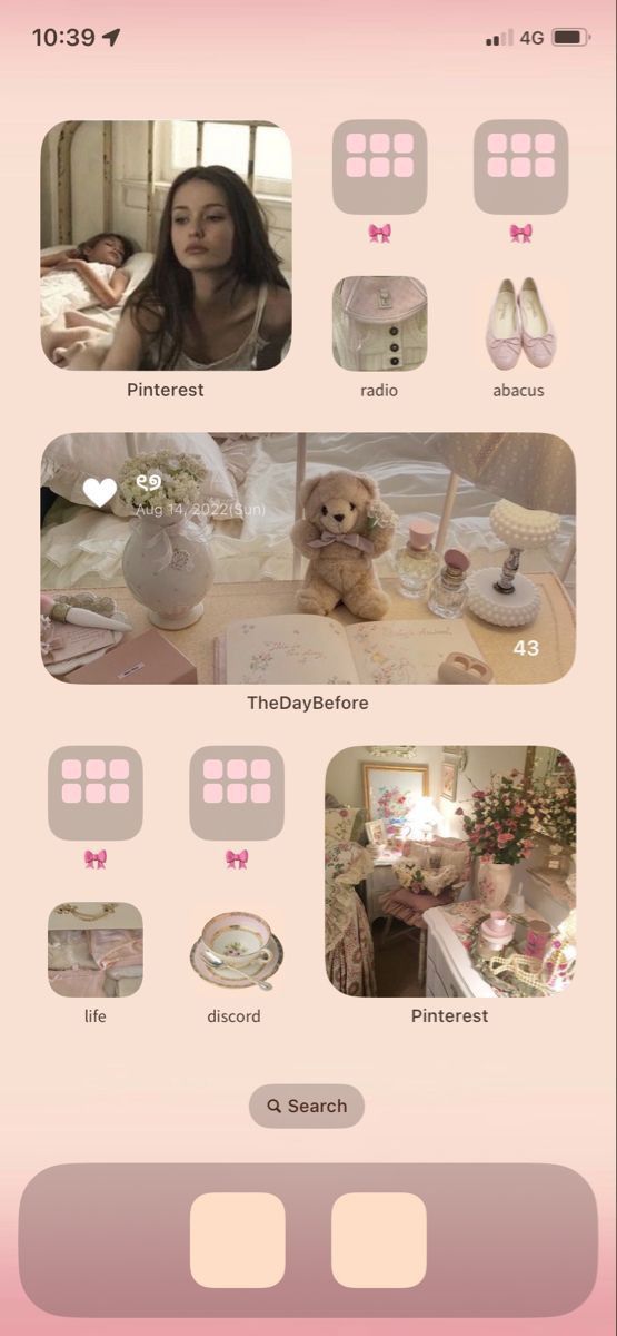 Girly Homescreen Layout, Pink Icons Aesthetic, Apple Ecosystem, Whatsapp Theme, Background Phone, Cute Home Screens, Phone Layouts, Phone Decor, Iphone Home Screen Layout