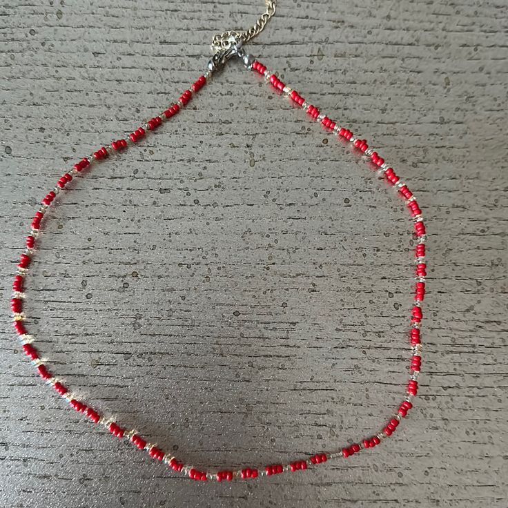 Hand Crafted Beaded Necklace Color: Red Length: 19,5” Hand Crafted / Brand New! Sales Transactions Are Photographed/Recorded Until The Point To The Shipping Label On To Ensure Buyer And Seller Protection Keywords: Beads Choker Necklace Beaded Necklace Summer Spring Beach Jewelry Beads Choker Necklace, Beads Choker, Shipping Label, Summer Necklace, Necklace Beaded, Hand Crafted Jewelry, Beaded Choker Necklace, Crafted Jewelry, Beaded Choker