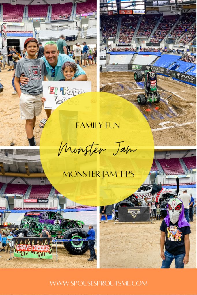 family fun monster truck tips at the monster jam