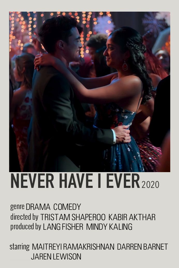 the poster for never have i ever