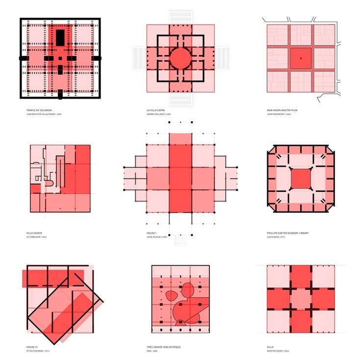 an image of different shapes and sizes of squares