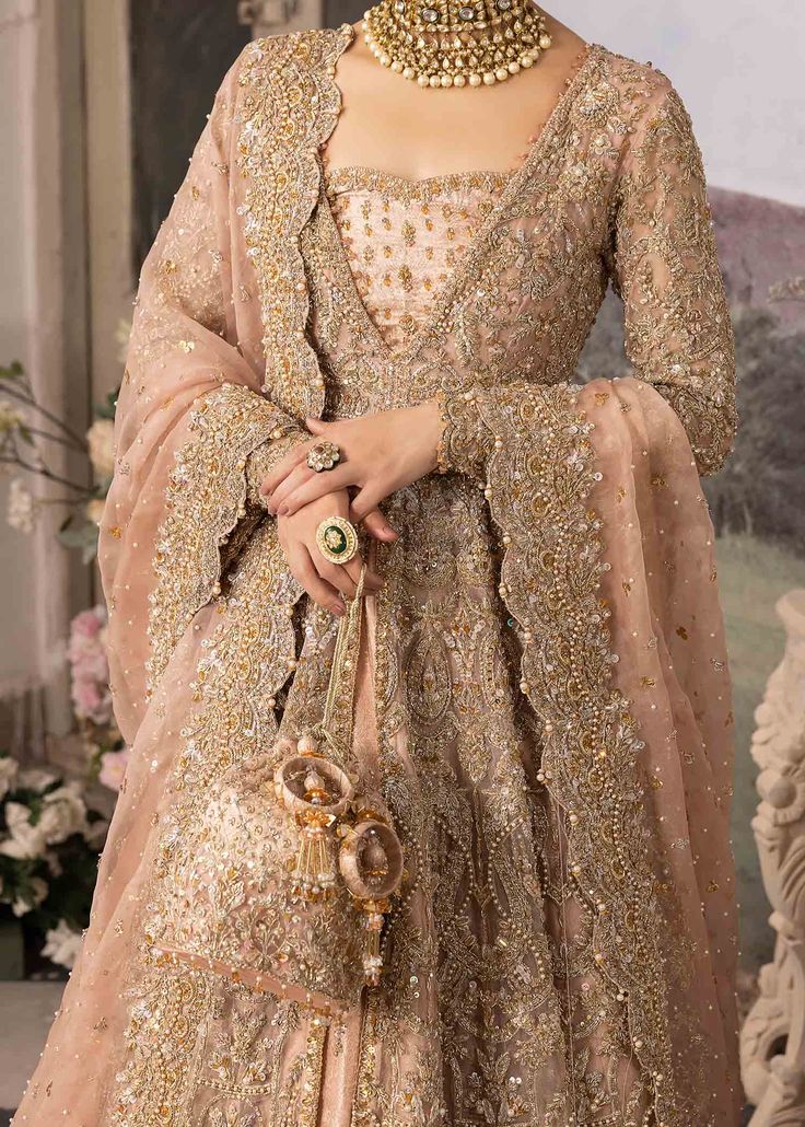 Pakistani Gown, Pakistani Bridal Dress, Pink Dupatta, Walima Dress, Desi Wedding Dresses, Nikkah Dress, Asian Bridal Dresses, Latest Bridal Dresses, Pakistani Wedding Dress