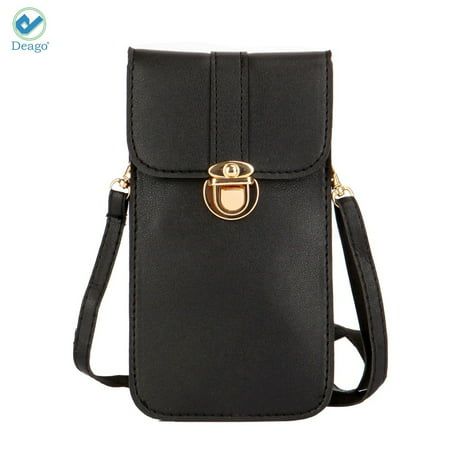 Specifications: Material: PU Size: approx. 7.9" x 4.3" (20cm x 11cm) Length of Shoulder Straps: approx. 51.18" (130cm) Features: 1. Made of durable material, practical and not easy to wear out. 2. Potable and lightweight, you can put your phone and small things in pockets. 3. One of the sections has a clear plastic pane, ideal for having your phone screen facing out. 4. It can be used as a purse, clutch or shoulder/cross body bag as it comes with a detachable strap. 5. Elegant and suitable for m Cell Phone Pouch, Cell Phone Purse, Phone Purse, Phone Pouch, Mini Crossbody Bag, Purse Pouch, Small Crossbody Bag, Purse Clutch, Mini Crossbody