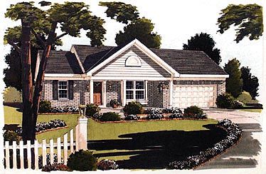 this is an artist's rendering of a house