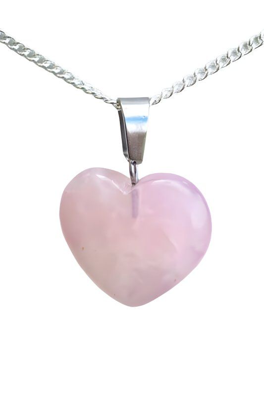 Our Blissful Stone Heart Necklace is not only an exquisite accessory but also the perfect Valentine's Day gift. Elevate any outfit with these unique and delicate stone pendants shaped like hearts, available in a variety of captivating colors. Whether you're expressing your love to a partner, celebrating friendship, or treating yourself, this necklace embodies the spirit of Valentine's Day. Adjustable Length: The stainless-steel necklace is designed for comfort and versatility, with an adjustable Valentine's Day Crystal Necklace With Heart Pendant And Charm, Valentine's Day Heart Pendant Crystal Necklace With Heart Charm, Valentine's Day Heart Charm Crystal Necklaces, Valentine's Day Heart Charm Crystal Pendant Necklace, Valentine's Day Heart Charm Pendant Crystal Necklace, Pink Heart Gemstone Pendant Necklace, Healing Necklace With Heart Pendant Charm, Healing Necklace With Heart Pendant, Sterling Silver Crystal Necklace With Heart Charm