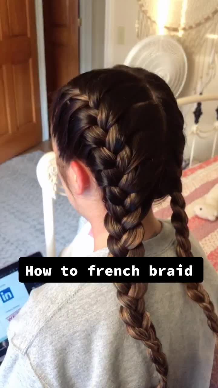 How To Do Inside Out French Braid, How To French Braid Other Peoples Hair, How To French Braid On Someone Else, Hot To Braid Your Own Hair, How To Do A French Braid For Beginners, How To Do French Braids On Curly Hair, How Yo French Braid Hair, How To French Braid For Beginners, How To Double French Braid