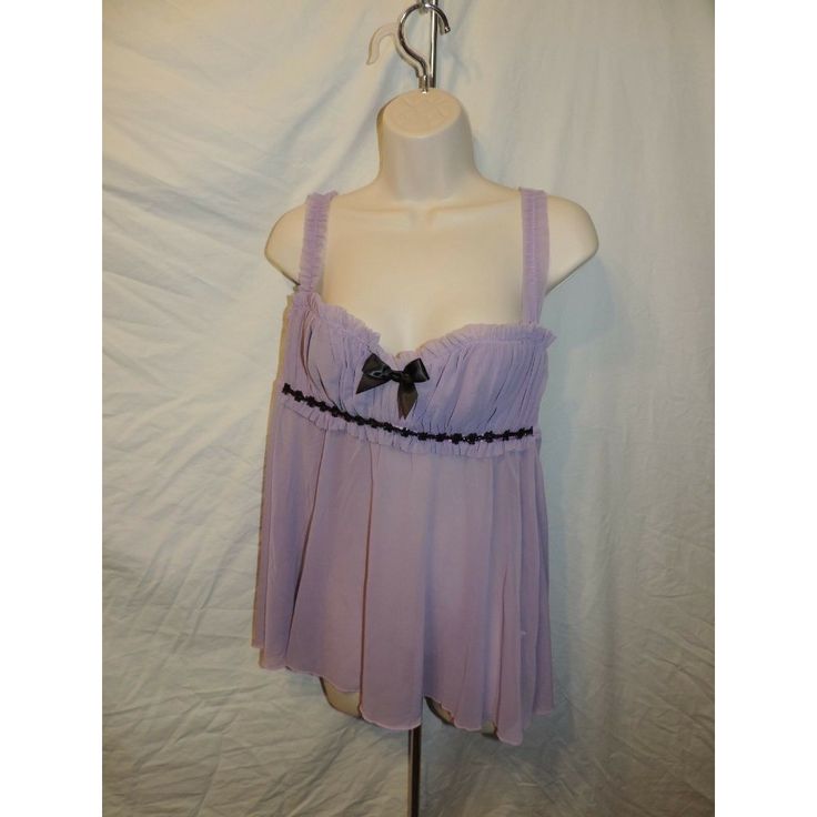 Nwt Frederick's Of Hollywood Purple Mesh Babydoll With G-String Size L Thank You For Viewing My Listing :) Fitted Purple Coquette Sleepwear, Fitted Purple Sleep Top, Purple Camisole Sleepwear For Bedtime, Purple Lace Trim Party Sleepwear, Purple Camisole For Sleepover, Purple Camisole For Daywear, Fitted Sleeveless Purple Sleepwear, Purple Camisole Top For Loungewear, Fitted Purple Sleepwear For Summer