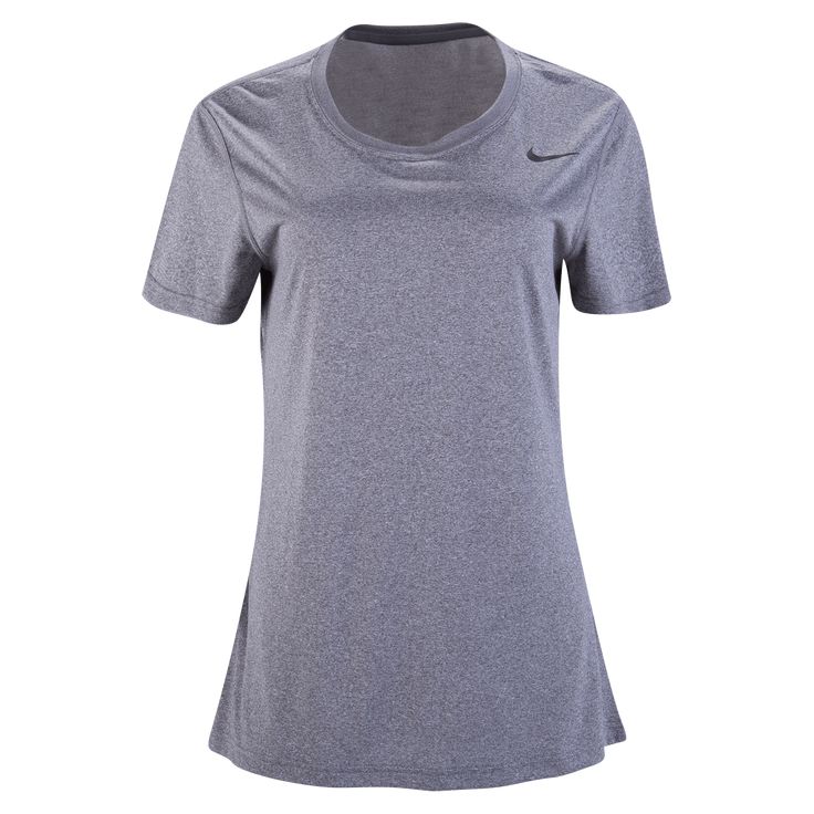 Nike Women's Legend Shirt. When we hit the field we need legendary performance we can count on and we found it in this training shirt from Nike. This cool and comfortable Dri-FIT top has the Nike Swoosh logo applied to the left chest. 100% polyester. Nike Swoosh Logo, Training Tops, Nike Logo, Workout Tops, We Need, Dri Fit, Tshirt Dress, Nike Women, Soccer