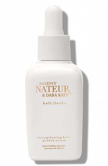 What it is: An overnight hair serum designed to strengthen your locks. Who it's for: Thin, dull and damaged hair types.What it does: Holi(locks) stimulates and encourages healthier looking hair. When applied topically for at least 12 weeks, Agent Nateur's overnight strengthening serum helps your hair to appear denser, thicker and fuller, all without the use of harsh silicones. How to use: Use 1 to 2 full droppers for whole-head application. Massage into scalp all the way through the ends of your Agent Nateur, Overnight Hair, Strengthening Hair, Overnight Hairstyles, Hair Growth Serum, Clover Flower, Hydrate Hair, Growth Serum, Hair Serum