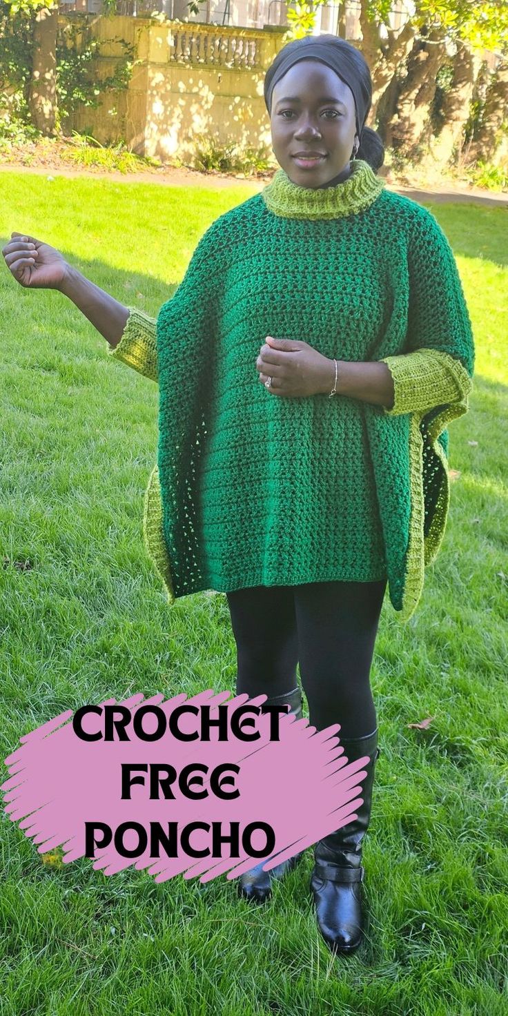 DIY crochet poncho with sleeves free pattern for a functional and fashionable garment. Easy Crochet Poncho Free Pattern Simple, Granny Square Poncho Pattern Free, Poncho Crochet Pattern Free, Diy Crochet Poncho, Diy Poncho, Crochet Poncho With Sleeves, Poncho Crochet Pattern, Poncho With Sleeves, Crochet Poncho Free Pattern