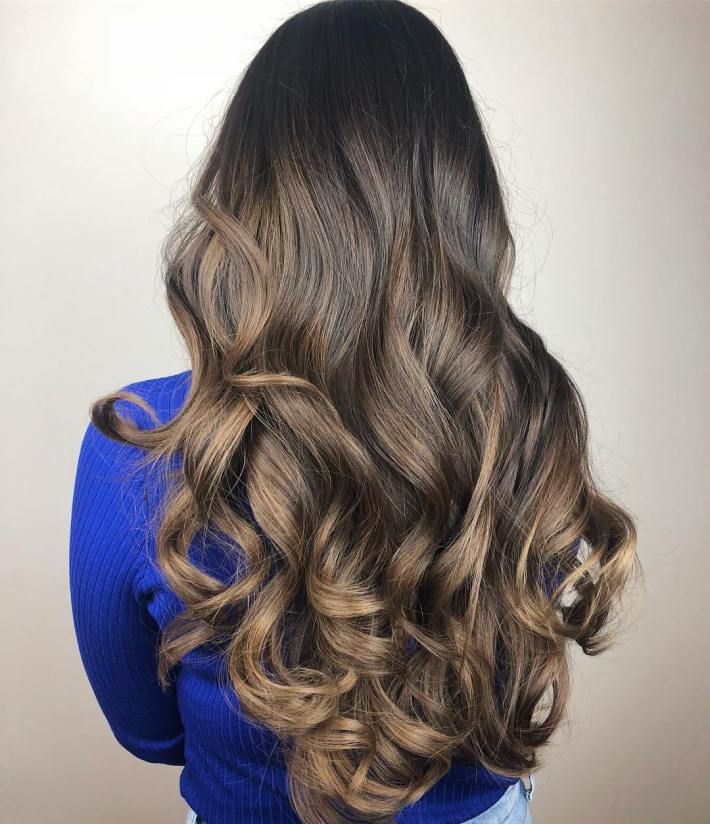 Big Bouncy Brunette Curls Big Curls For Long Hair, Brunette Curls, Natural Dark Hair, Grad Hair, Golden Brown Hair Color, Golden Brown Hair, Curls For Long Hair, Big Curls, Brown Balayage