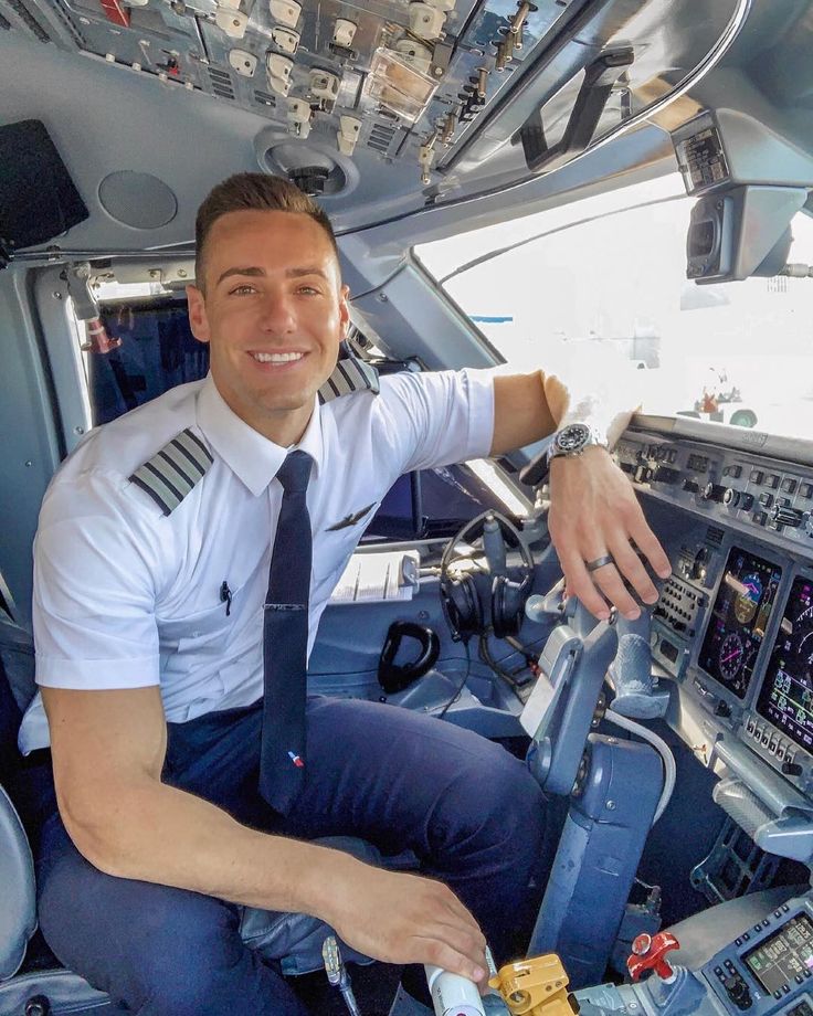 Handsome Pilot, Safe Skies Archer, Pilot Patrick, Pilot Uniform Men, Augusta Alexander, Pilot Uniform, Uniform Men, Welcome On Board, Hey Handsome