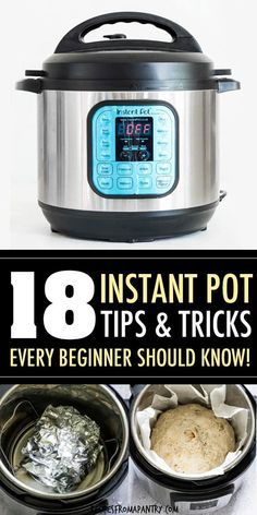 instant pot tips and tricks every beginner should know