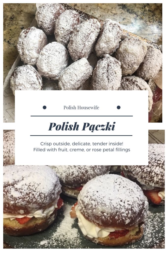 Paczki Recipe Polish, Packzi Recipe, Paczki Recipe, Polish Donut, Polish Food Recipes, Recipes For Easter, Polish Recipe, Polish Desserts, Polish Heritage