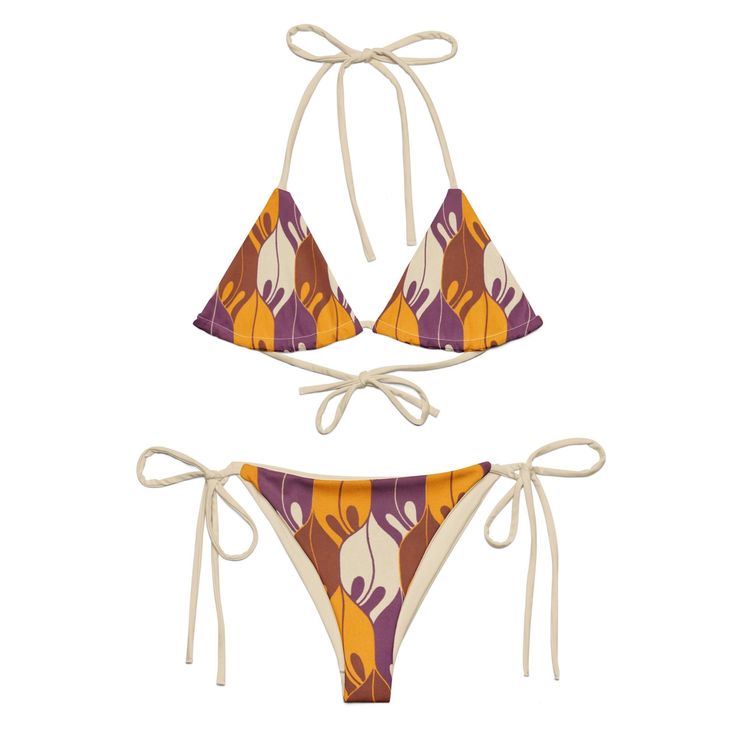 Our Tropical Print 90s Print ♡Adjustable triangle cups ♡Flexible bikini straps ♡Soft and stretchy material with UPF 50+ ♡Double-lined to prevent sheerness ♡Machine wash delicate, hang dry ♡An Exclusive Original Print Pinterest Aesthetic, 90s 80s, Tropical Print, Original Prints, Upf 50, Women Swimsuits, Stretchy Material, Etsy Uk, The Originals