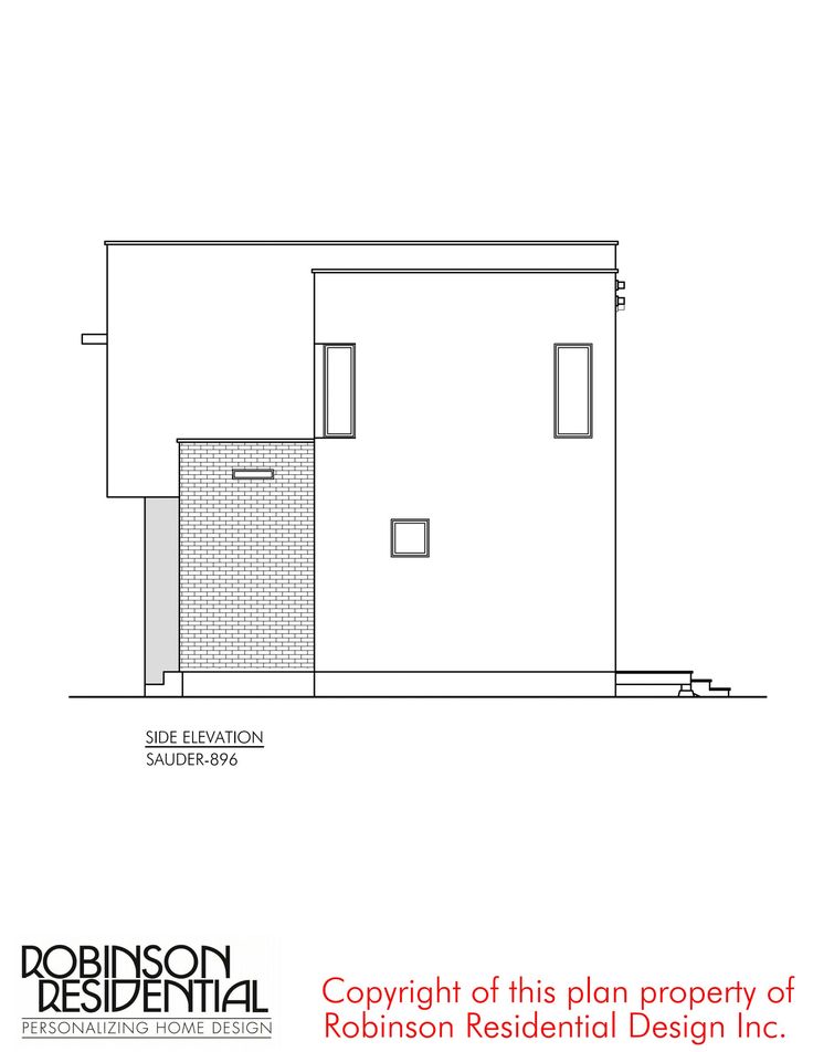 an architectural drawing of the exterior of a house, with text describing that it is important for