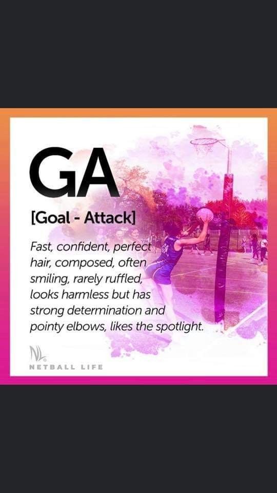 an advertisement with the words goal - attack in black and white, on a pink background