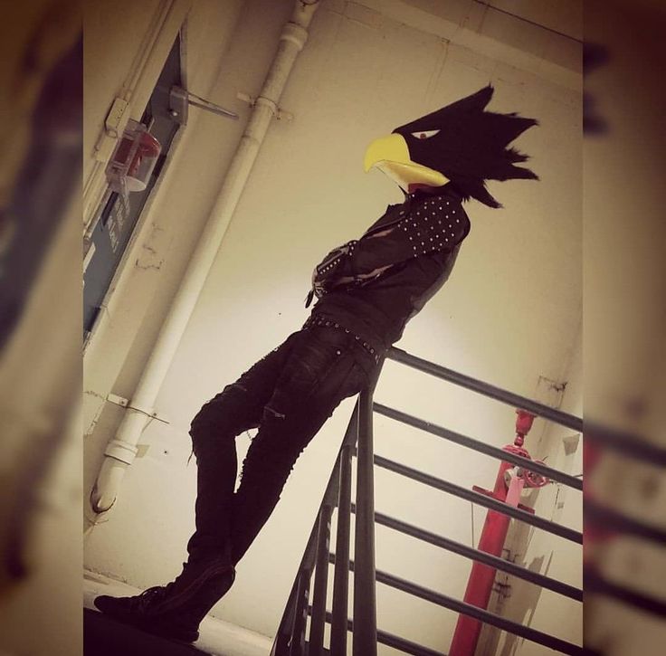 Tokoyami Fumikage Cosplay, Tokoyami Cosplay, Mha Aesthetic, Tokoyami Boku No Hero, Bnha Cosplay, Tokoyami Fumikage, Fumikage Tokoyami, Goof Troop, My Hero Academia Cosplay