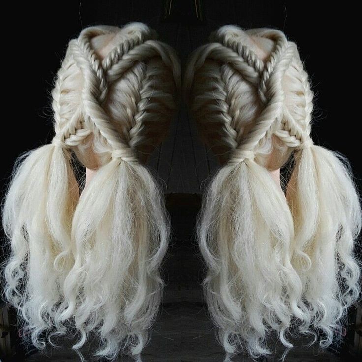 Complicated Braids, Gymnast Hair, Boho Goddess Braids, Fishtail Braid Styles, Long Hair Braided Hairstyles, Messy Fishtail Braids, Unique Braided Hairstyles, Long Hair Designs, Waterfall Braid Hairstyle