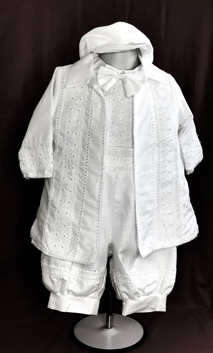 Baby Boy Christening Outfit, Ivory Color Blessing or Baptism Outfit, Boy Baptism Outfit, 6 Pieces, Traje Modelo Español Color Ivory Ivory Color comes with 5pieces Baby Boy Any Occasion Outfit size 1-6 It is perfect for Any Elegant Occasion, Parties in Gardens or in the beach, blessing or any special occasion Comes with: -Shirt -Jumper -Coat  -hat  -Bow Tie around White Sets For Baptism In Spring, Elegant Sets For First Communion In Summer, Elegant Summer Sets For First Communion, White Baptism Sets For Summer, White Summer Baptism Sets, Elegant First Communion Sets For Summer, Off White Baptism Dress For Summer, Summer First Communion Fitted Dress, Cream Sets For Baptism In Summer