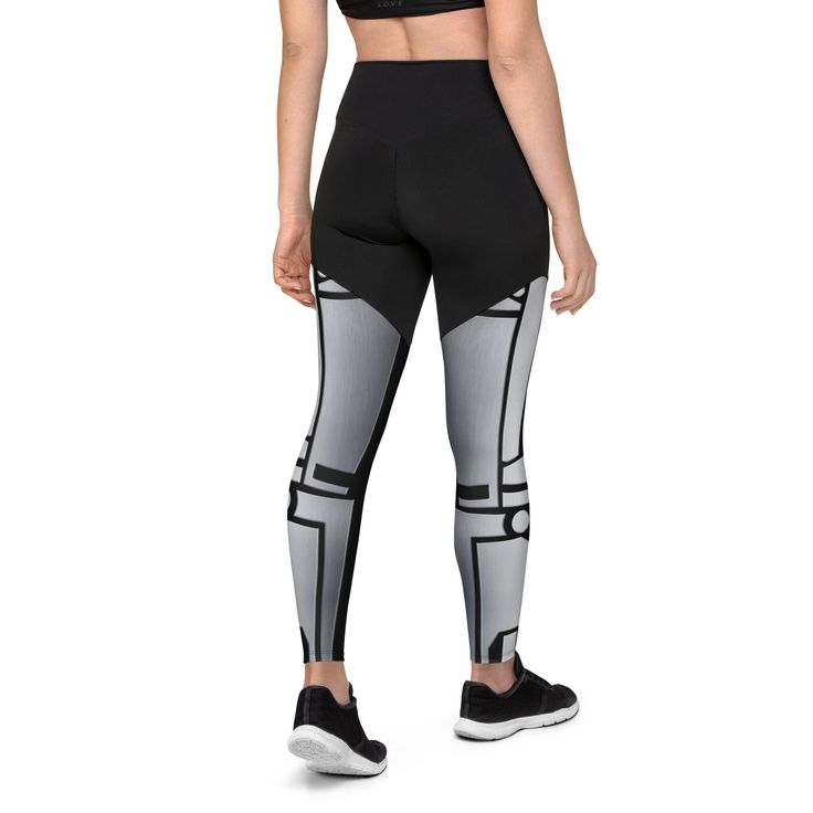 Robo Chic Armor Compression Leggings High Intensity Workout, Compression Fabric, Compression Leggings, Squat Proof, Active Lifestyle, Sports Leggings, Belt Size, Iphone 12, Tights