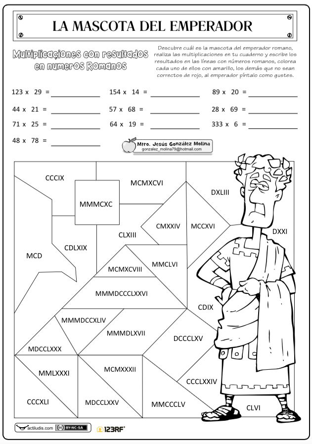 a cartoon character is shown in the spanish language, with numbers and symbols on it