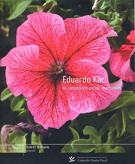 a pink flower with green leaves in the foreground and text that reads eduardo kact