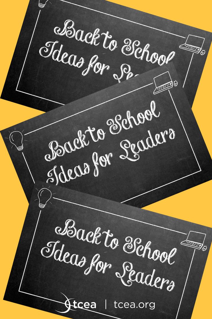 two black chalkboard signs with back to school written on them