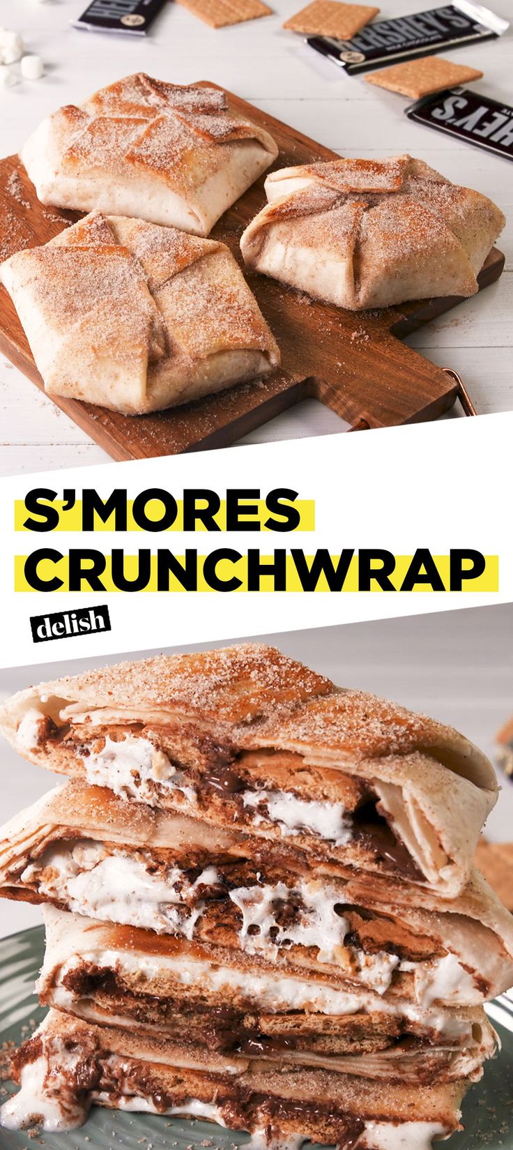 there is a stack of crunchwraps stacked on top of each other