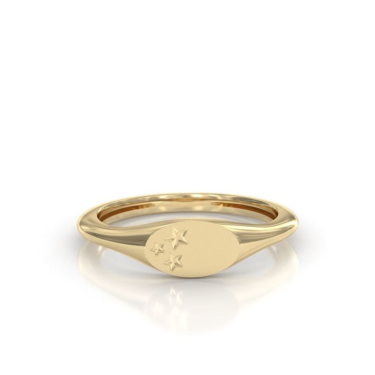 **Pinky Signet Ring / 14K-18K Gold Oval Signet Ring / Small Signet Ring** Discover the essence of timeless elegance with our Pinky Signet Ring, meticulously crafted in 14K Gold. This Oval Signet Ring isn't just jewelry--it's a symbol of individuality, elegance, and personal style. The minimalist design of this Small Signet Ring makes it a perfect choice for those who appreciate understated sophistication and timeless beauty. Whether worn alone as a chic statement piece or personalized with initials or a meaningful engraving, this Signet Ring for Women embodies a sense of personal connection and uniqueness. Imagine the joy of receiving this exquisite ring, a reflection of your personal style and a symbol of the moments that matter most. Perfect for everyday wear or as a thoughtful gift for Gold Oval Stackable Rings, Tarnish Resistant, Gold Oval Stackable Rings Tarnish Resistant, Gold Oval Stackable Rings With Polished Finish, Timeless Gold Oval Stackable Rings, Tarnish Resistant Oval Stackable Rings In Fine Jewelry, Dainty Gold Oval Stackable Rings, 14k Gold Oval Link Rings, Fine Jewelry, Yellow Gold Oval Link Rings Tarnish Resistant, Classic Gold Rings With Oval Link