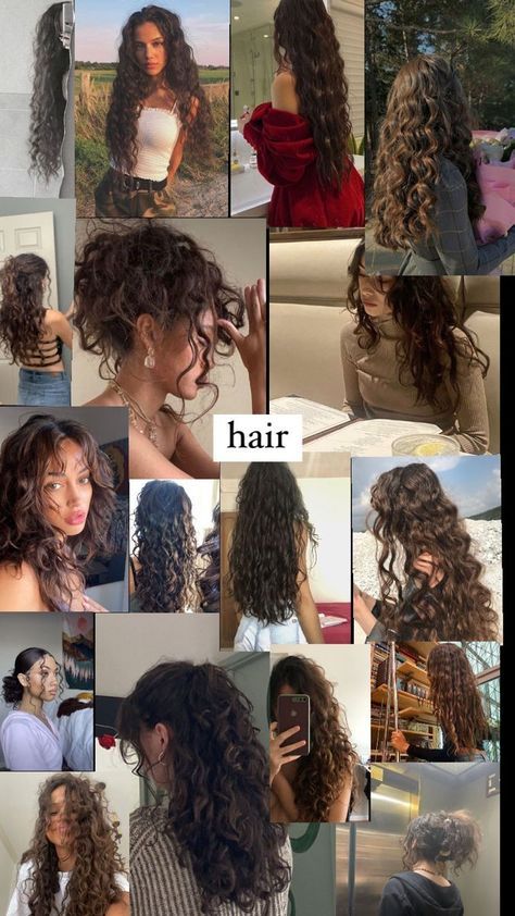 Curly Hair Vs Straight Hair, Curly Hair Care Aesthetic, Pretty Hair Aesthetic, Thick Wavy Hairstyles, Hair Vision Board, Create Pin, Vision Board 2023, Wavy Hairstyles Tutorial, Curly Hair Care Routine